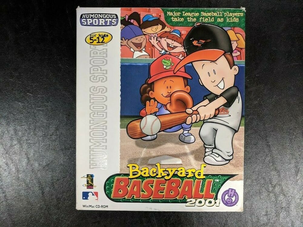 Backyard baseball cd game